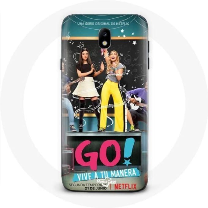 Coque pour Samsung Galaxy j7 2017 Poursuis tes rêves Go! Vive a tu manera saison 2