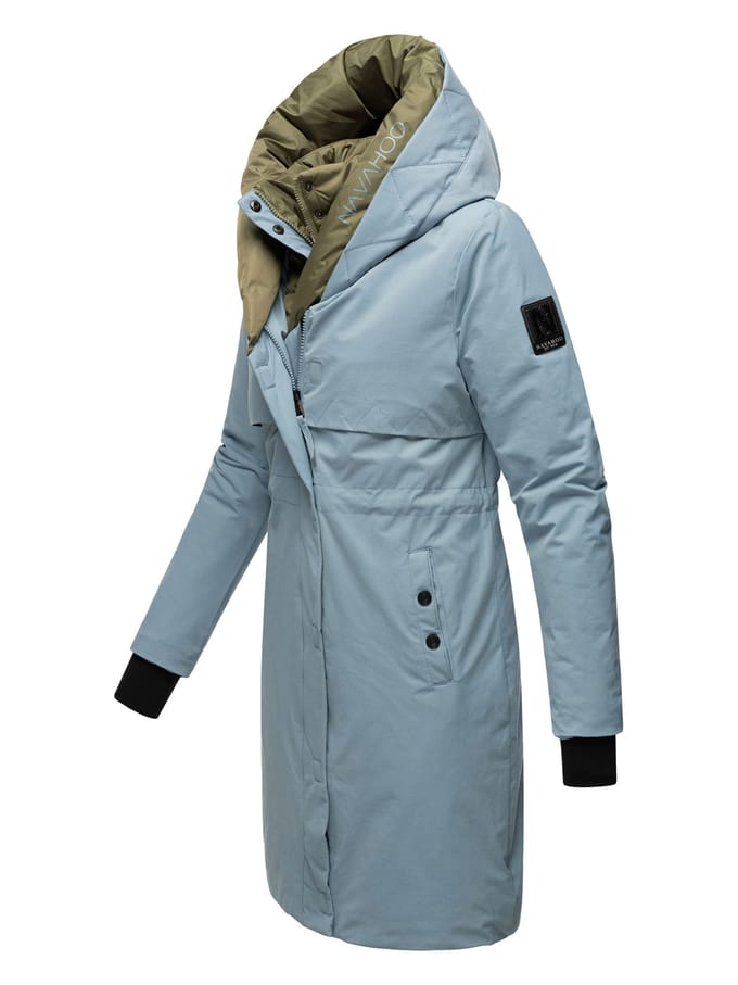 Navahoo dames winterjas Snowelf – Licht & Warm met magneetsluiting