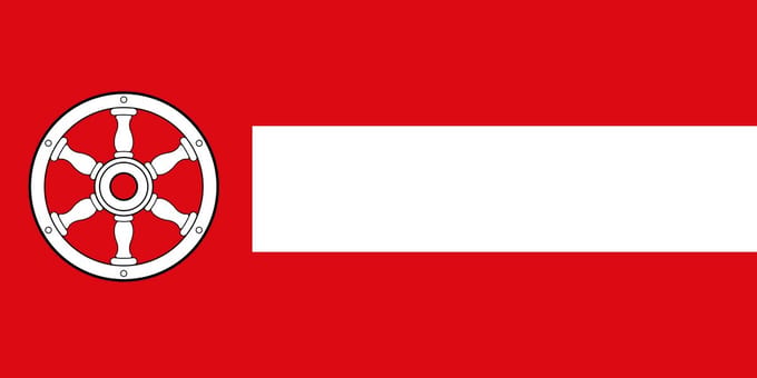 Vlag Erfurt 100x150cm