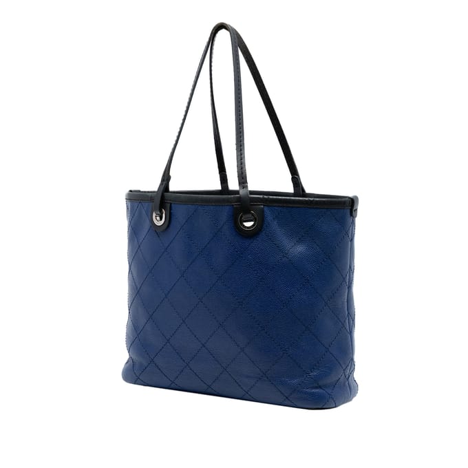 Tweedehands Gequiltede Kaviaar Shopping Fever Tote