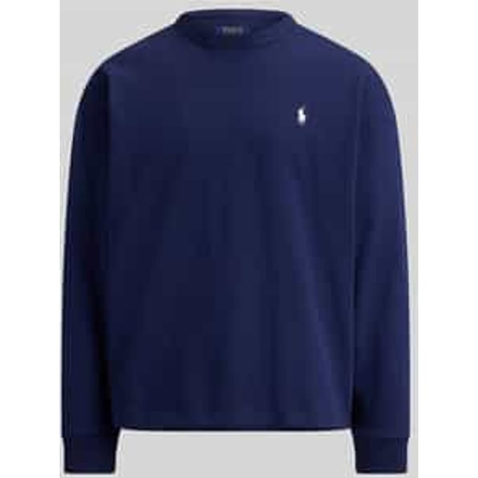 relaxed fit shirt met lange mouwen van puur katoen