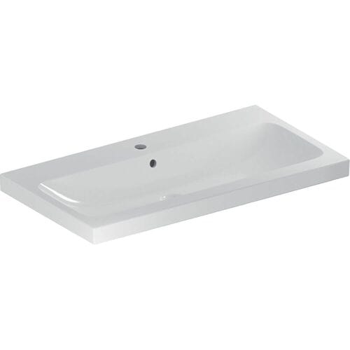 Geberit iCon Light washbasin 90 cm with tap hole center and overflow 501.836.00.1