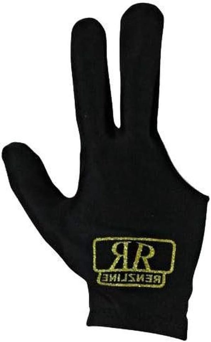 Biljarthandschoen - Poolhandschoen - Precisie Spelen - Verbeterde Grip - One Size - Zwart
