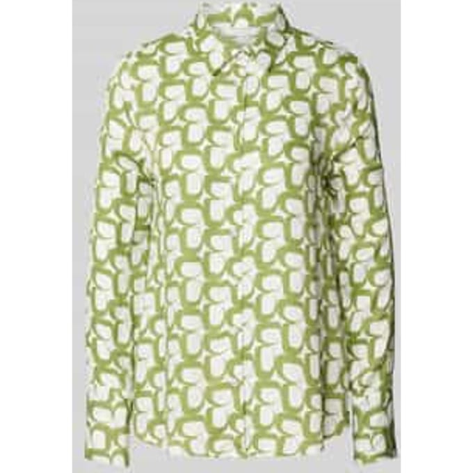 Overhemdblouse met knoopsluiting