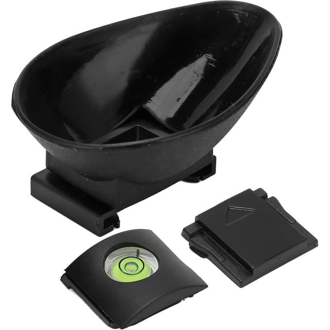 Camera Oculair Oogschelp Zoeker Beschermer voor EOS 760D 750D Camera met Flitsschoen Afdekking black
