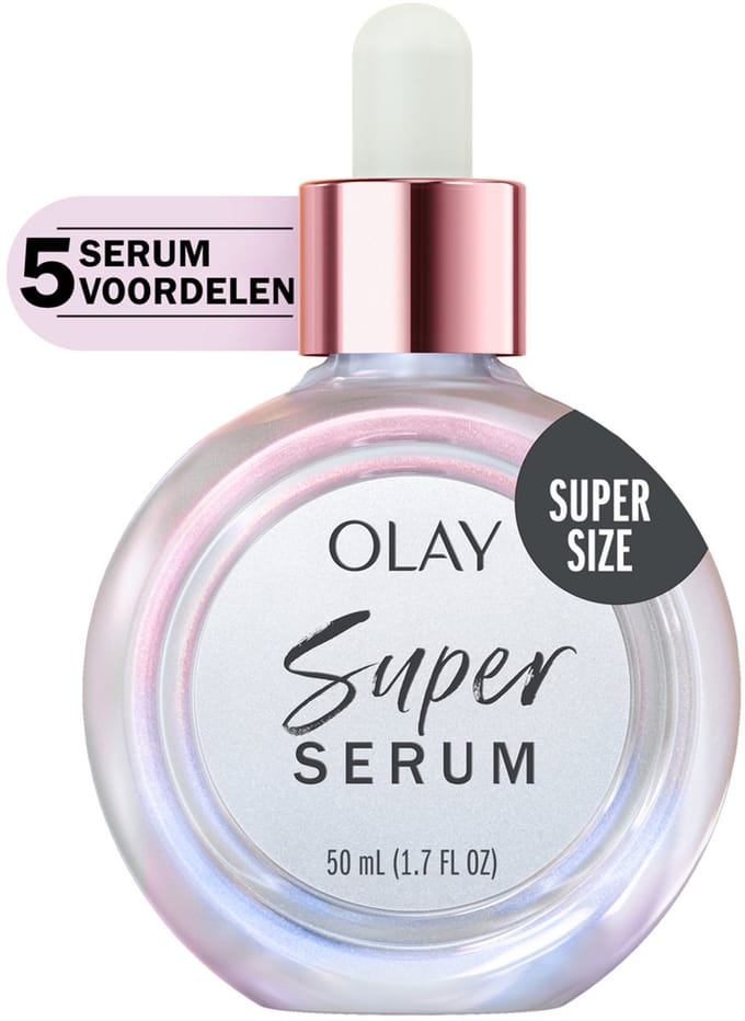 Olay Super Serum - Hydraterend Gezichtsserum met Vitamine C & E & Niacinamide - 50ML