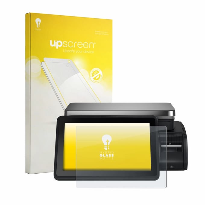 upscreen - Screenprotector voor Bizerba Q1 expert 100 12.1" - Folie Beschermfolie Beschermglas matte