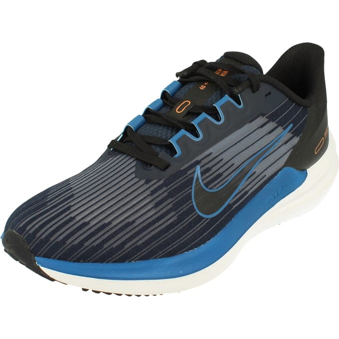 Nike Air Winflo 9 Heren Blauwe Sneakers