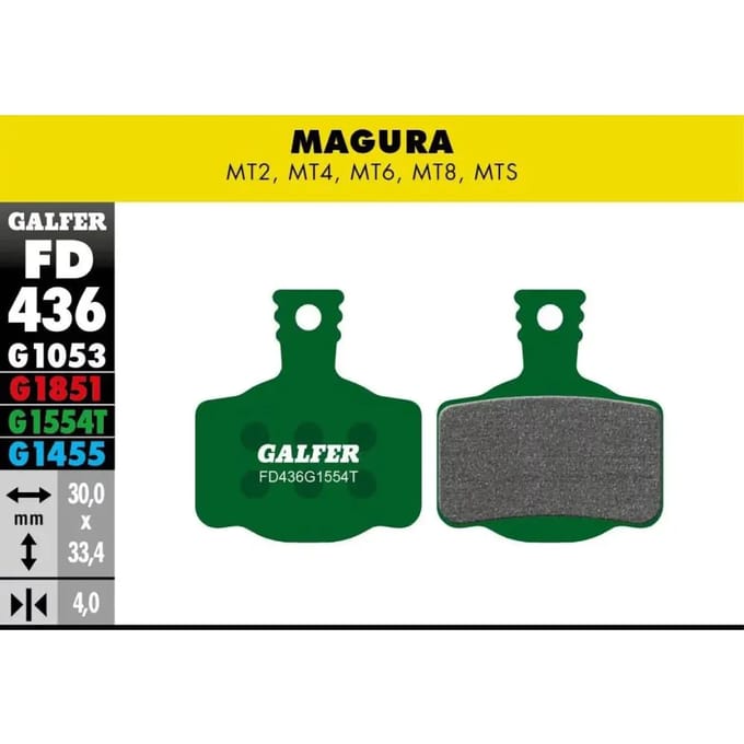 Remblok Galfer Magura Mt2, Mt4, Mt6, Mt8, Mts