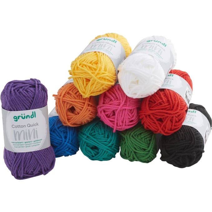 6145-2 Cotton Quick Mini Basic Shades Basic 10x15gram