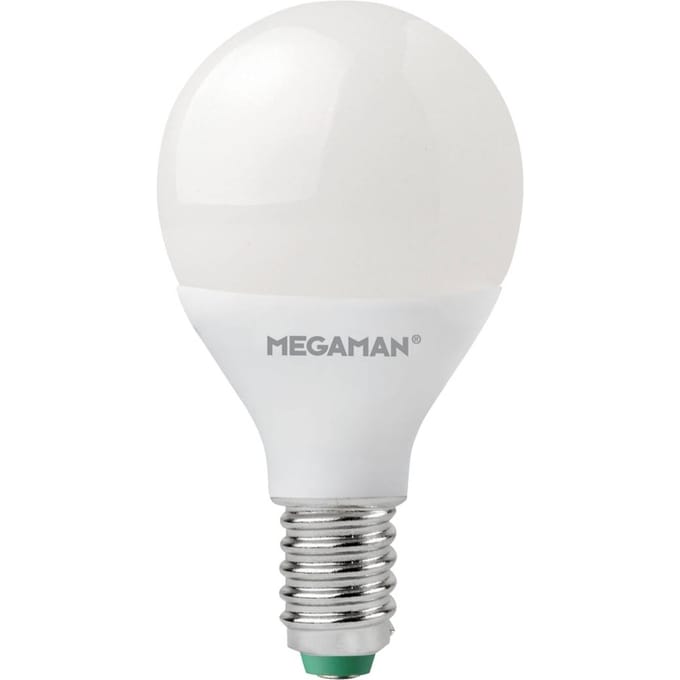 MEGAMAN E14 3,5W LED druppellamp mat 2.800K