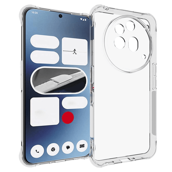 CaseBody Nothing Phone (3a) Pro Shockproof Hoesje Transparant