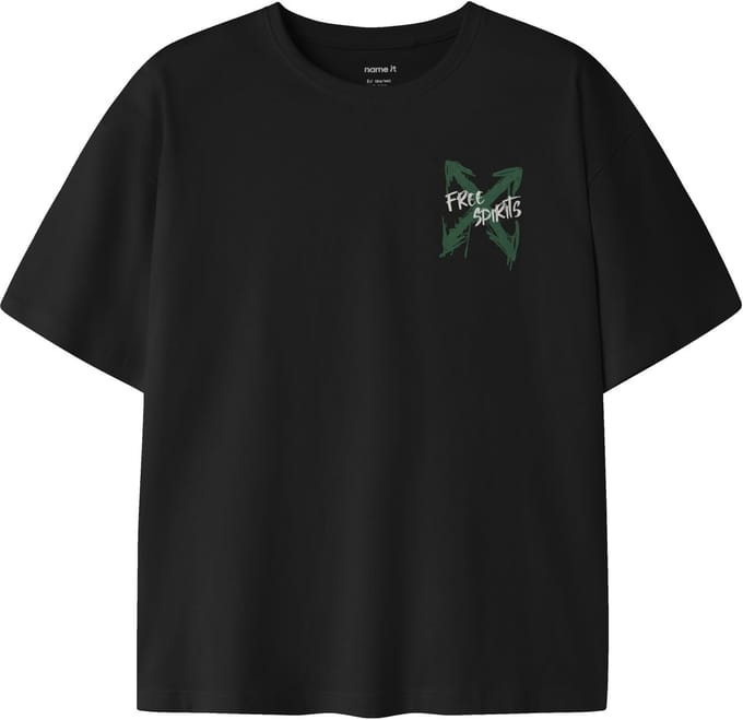 NAME IT - NKMKEMUEL SS RLX TOP BOX PS NOOS - Jongens - T-shirts