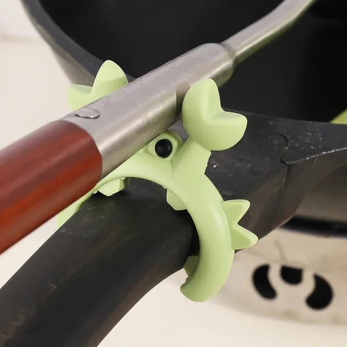 4/1 Stuks Multifunctionele Spatelhouder Kleine Krab Siliconen Spatelrek Anti-Broei Overloop Potclip Lepelhouder Keukengadget