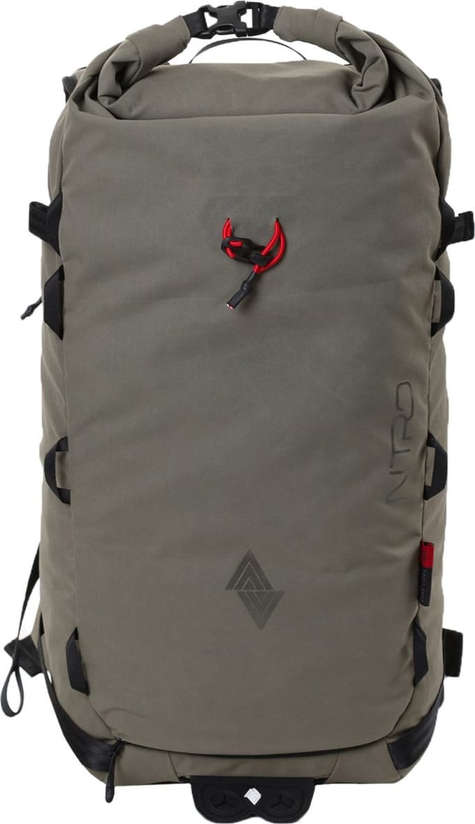 NITRO Toeristische rugzak Rugzak Splitpack 30 22L Waxed Lizard Grijs