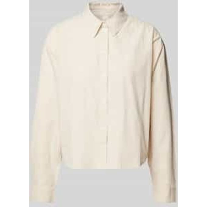 Overhemdblouse met streepmotief