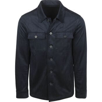 Suitable Pasetta Overshirt Donkerblauw (navy) - Maat S - Heren