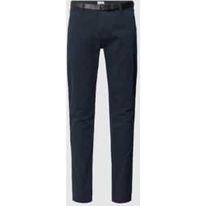 regular fit chino met riem