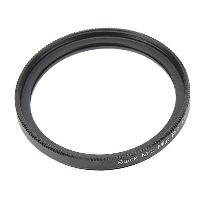 Filtre d'objectif Black Diffusion 18, filtre d'objectif Black Mist Diffusion pour prise de vue vidéo portrait 39MM white