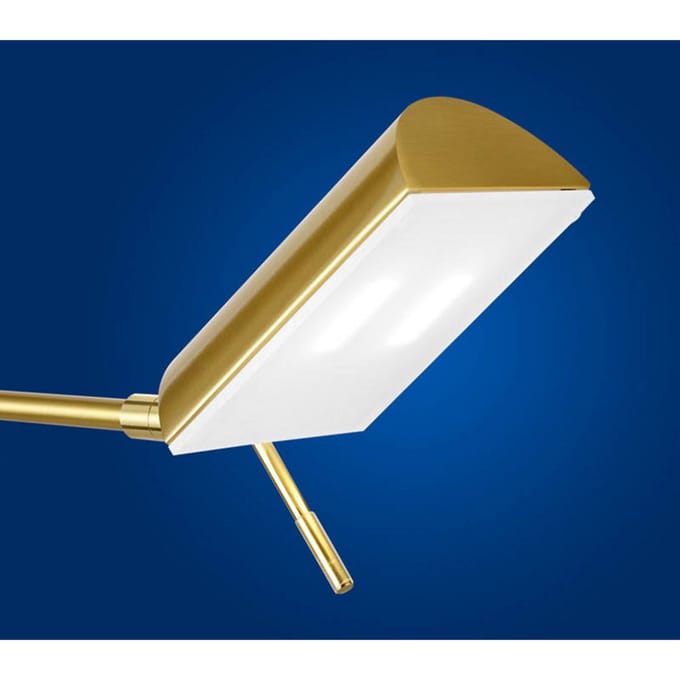 HELL LED tafellamp Graz, messing
