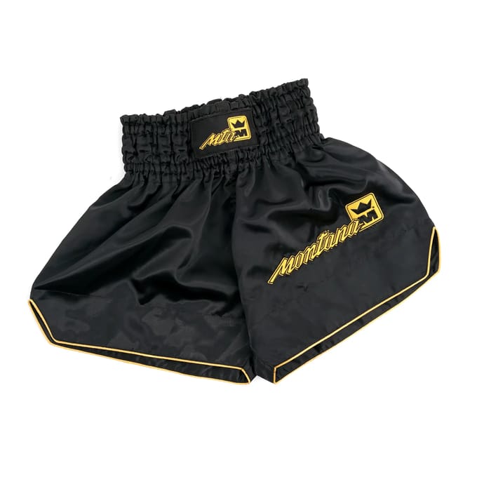 Kickboksbroek in satijn polyester Montana Multibox