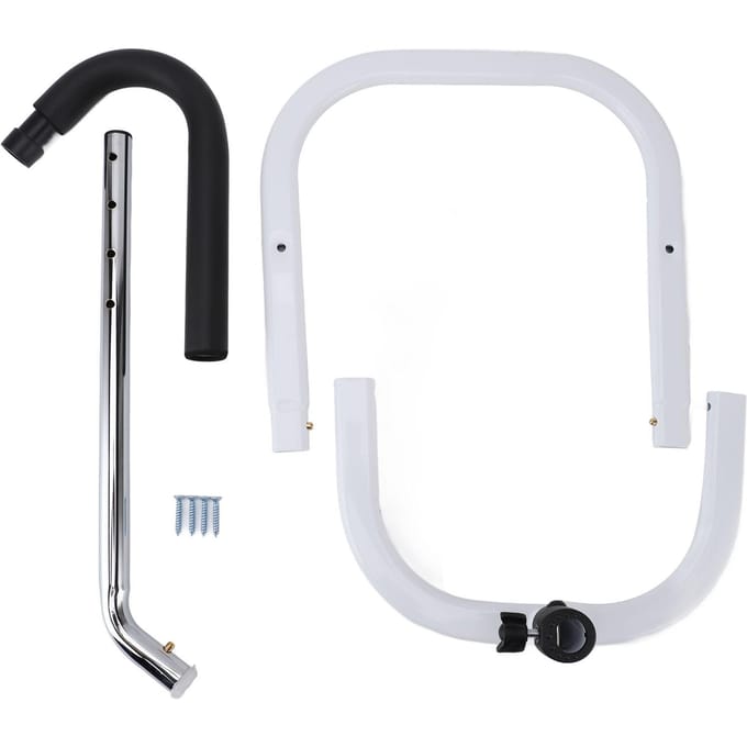 Nachtkastje Assistentie Handvat Bedhek Opsta Hulprail Verstelbare Hoogte Bed Assistentie Frame voor Ouderen white