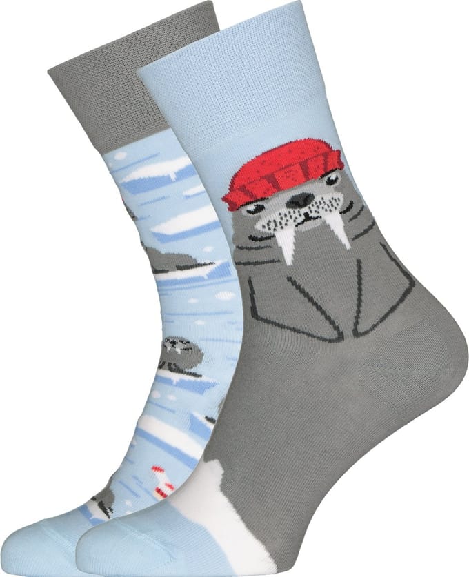 Many Mornings unisex sokken Walrus - Unisex - Maat: 43 - 46