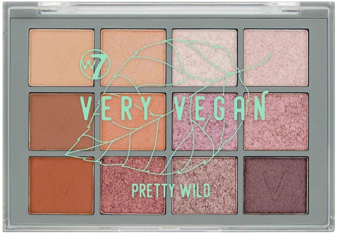 W7 Oogschaduw Pallet Very Vegan Pretty Wild 12gr Nude