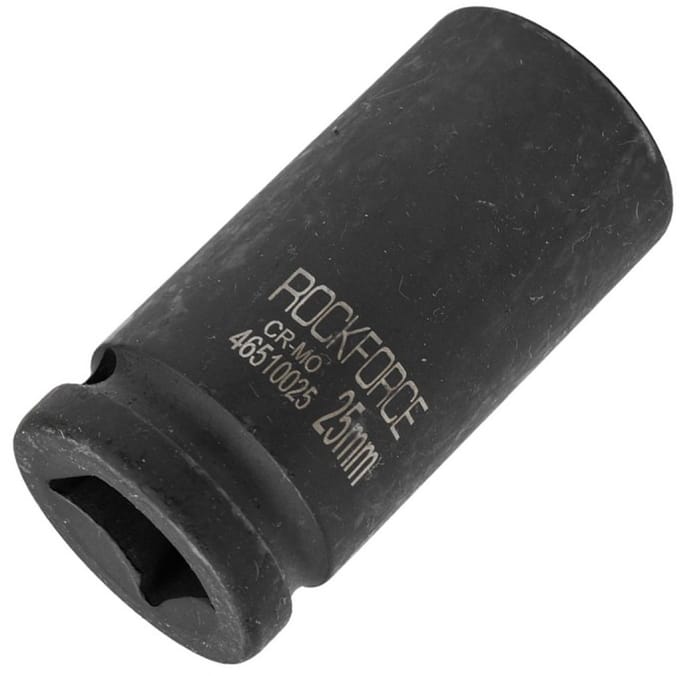 Rockforce RF-46510025 Serie - Diepe Impact Dop - 3/4" - 25mm - 6-kant