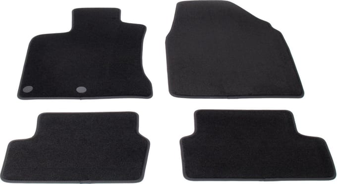Automatten voor Nissan Qashqai J10 (2006-2013) - 4-delig - Velours