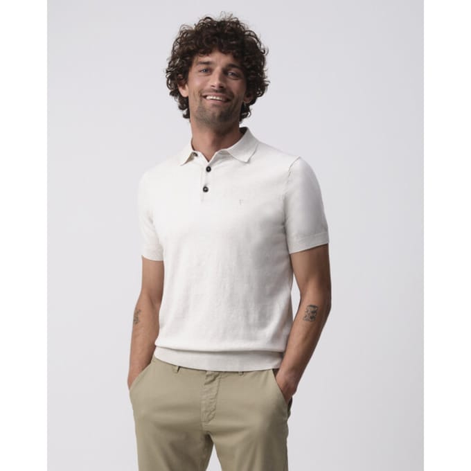 Campbell Nathan polo met korte mouwen