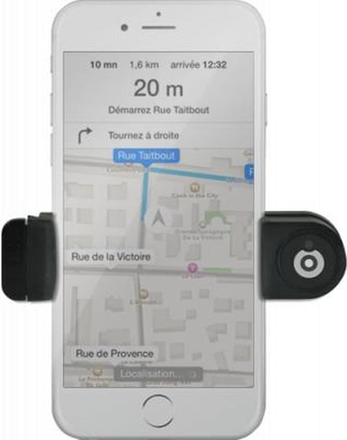 Bigben Connected, Smartphone Autohouder Verstelbaar op Ventilatie, Zwart