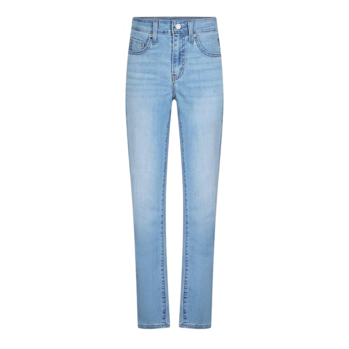 Levis Dames/Dames 721 Denim Skinny Jeans (Koel Blauw)