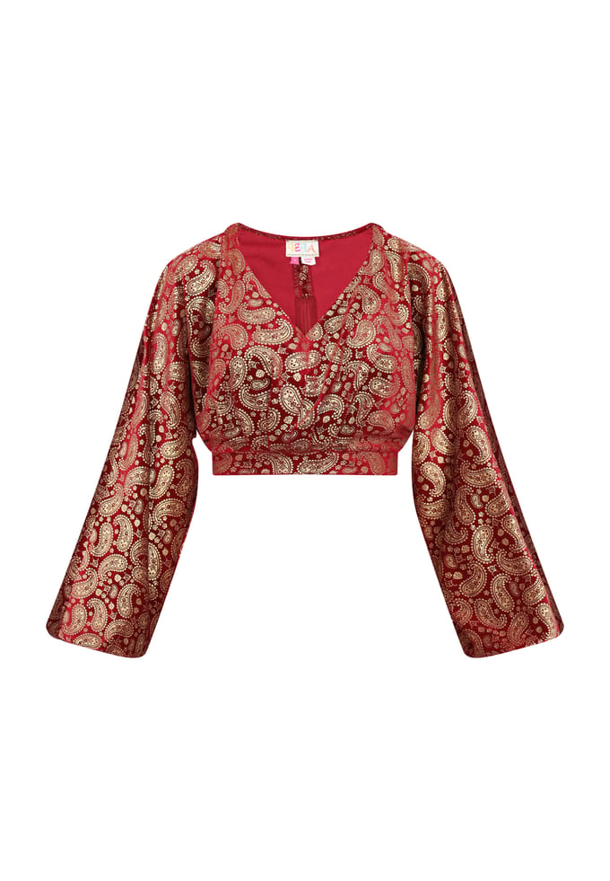 IZIA Blouse Dames rood