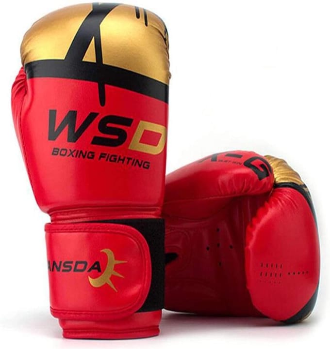 Jeugd Bokshandschoenen - Kinderhandschoenen Teens - Sparring Training - Compact Vuistontwerp - 10oz - Rood