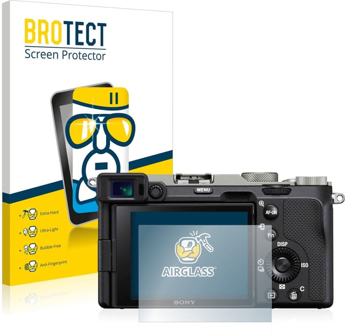 Screenprotector voor Sony Alpha 7C Beschermglas transparant