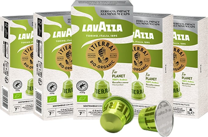 Lavazza Tierra for planet - NL-BIO-01 - 10 x 10 Koffiecups