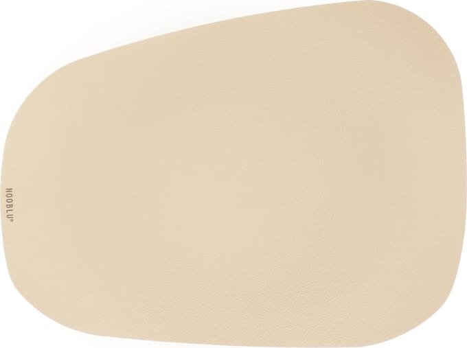 NOOBLU Bureau onderlegger PEBL - Senso Champagne - Kingsize 82 x 62 cm