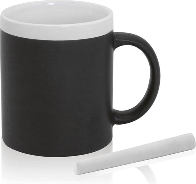 Krijtmok - Zwart - Inclusief krijtje - 350 ml - 2 stuks