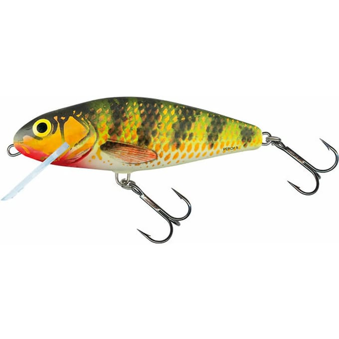 Salmo Perch Floating - Plug - Holo Perch - 8cm - Zilver