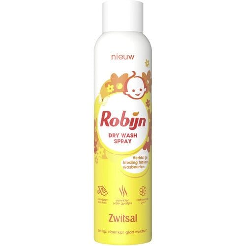 Robijn Zwitsal Dry Wash Spray - 200 ml - Voordeelverpakking
