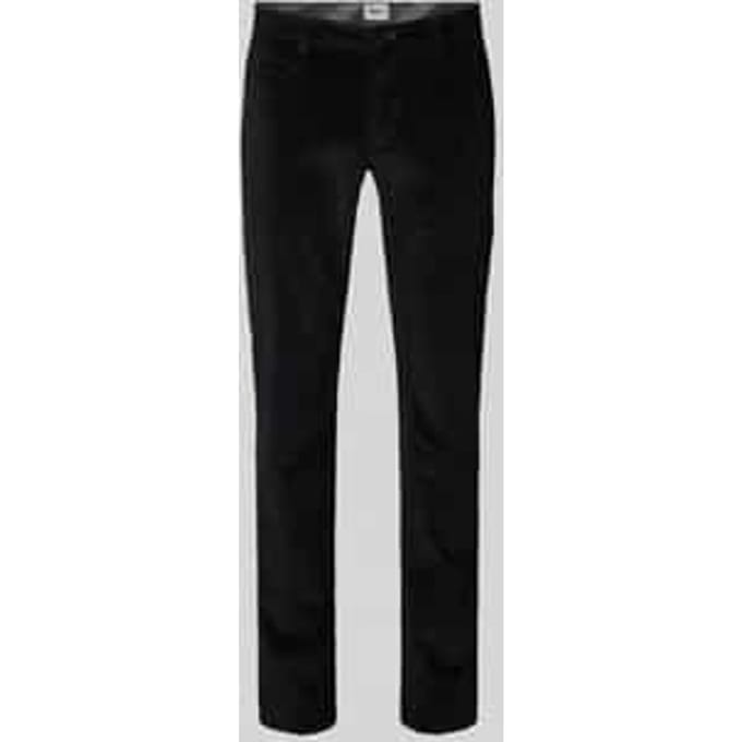 Slim fit corduroy broek met achterzakken, model 'Fabio'