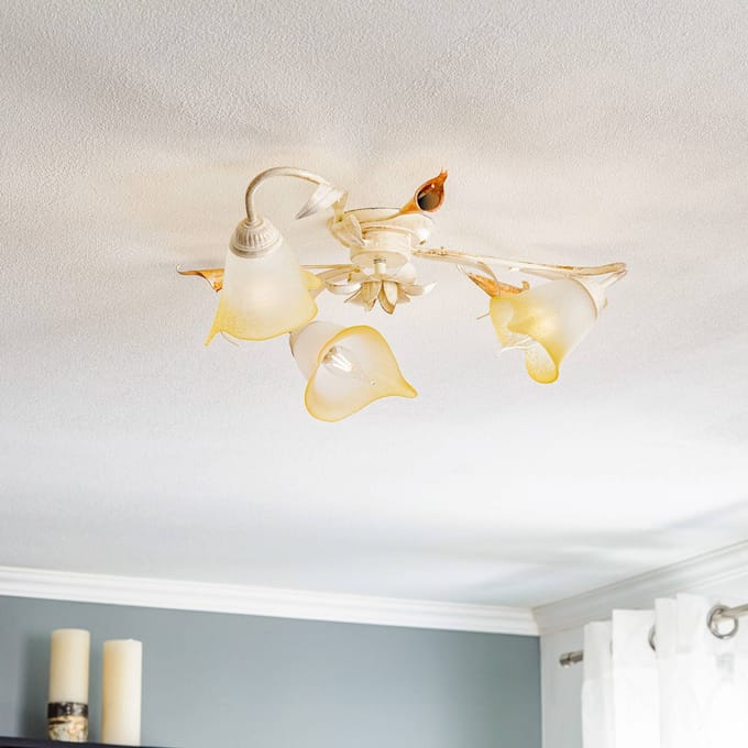 ONLI Plafondlamp Lucrezia 3-lamps, ivoor
