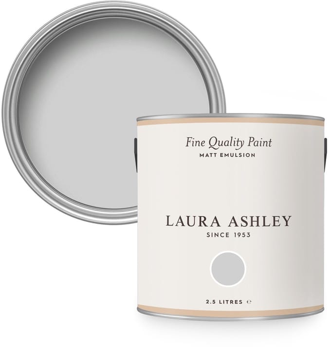 Laura Ashley Muurverf Mat 2.5L Dark Sugared Grijs
