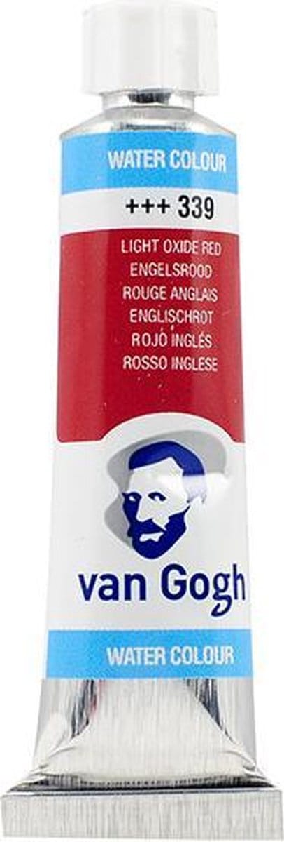 Van Gogh Water Colour tube 10 ml Light Oxide Red (339)