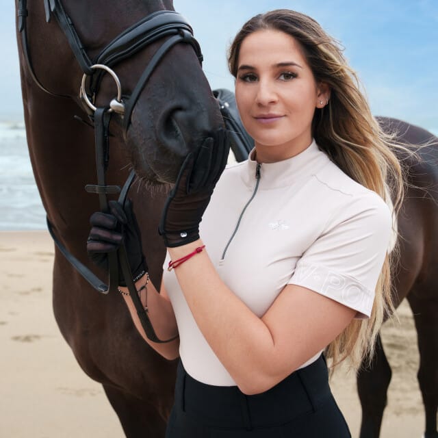 Technische rijpolo voor dames HV Polo Maureen