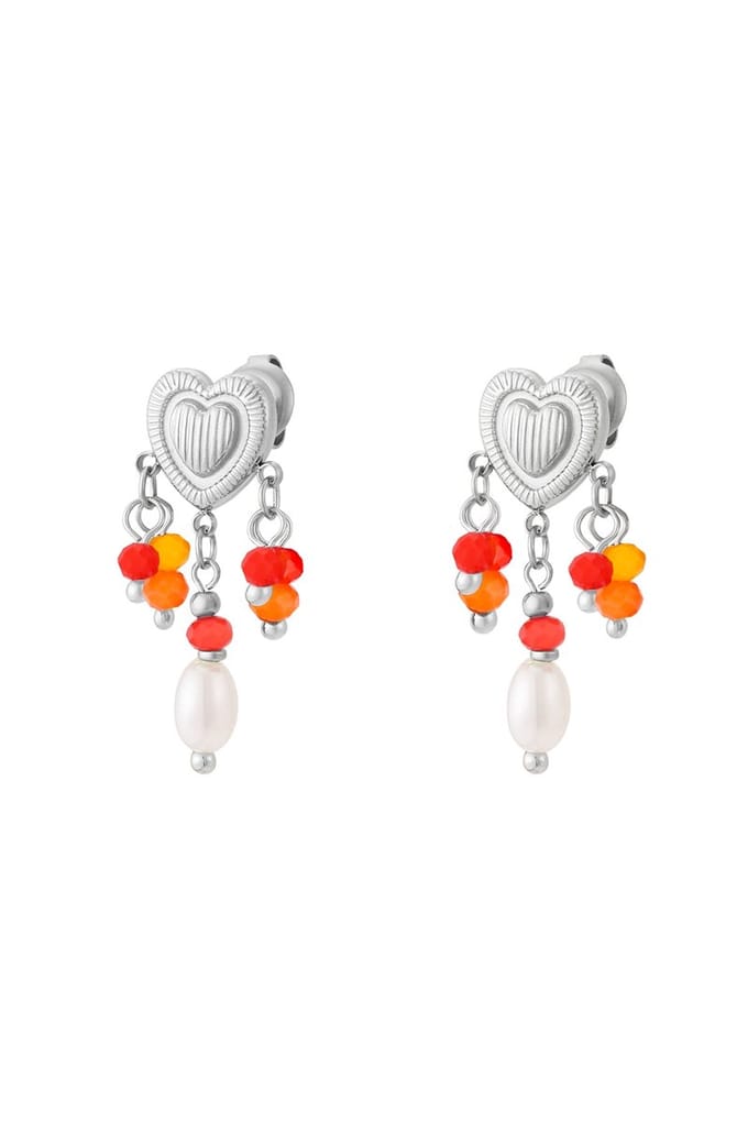 love rain earrings