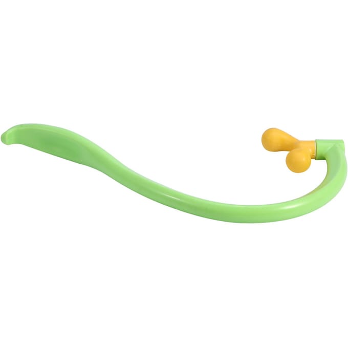Verstelbare Dubbele Kop Triggerpoint Massager Rug Nek Schouder Spierpijn Verlichting Massage Tool green