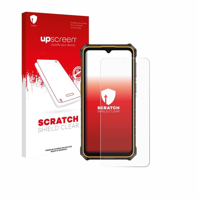 upscreen - Screenprotector voor Ulefone RugKing 3 Pro - Folie Beschermfolie transparant
