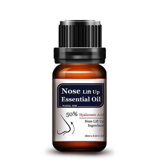 Massage de remodelage des os nasaux aux huiles essentielles pour relever le nez black